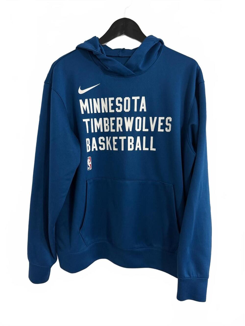 Minnesota Timberwolves Nike Basketball Hoodie Size Medium